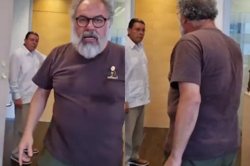 Leopoldo Michel Díaz, diplomático en Shangái, se justifica por agresiones 