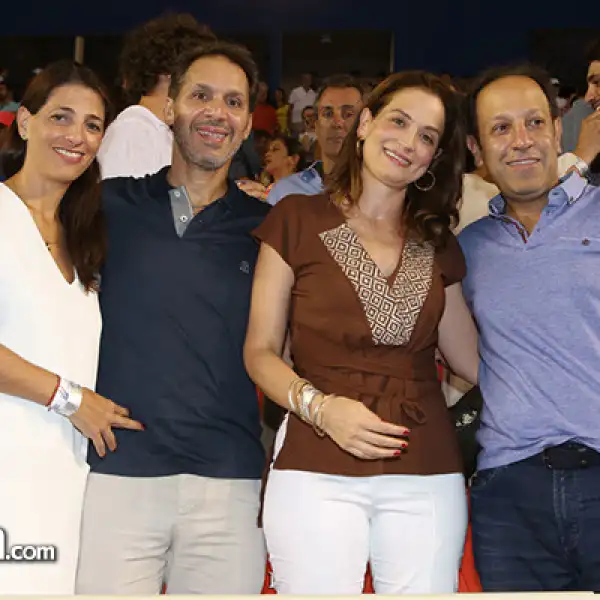 Vanessa Slim, Daniel Hajj, Ximena Serrano y Marco Antonio Slim