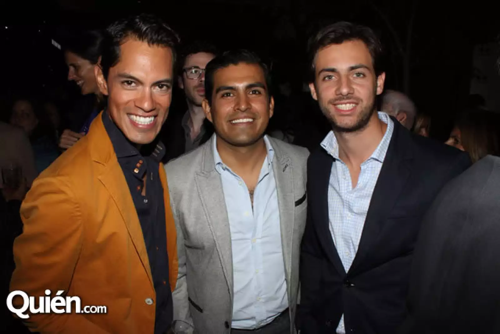 Christian Herrera, Daniel García y Esteban Pérez