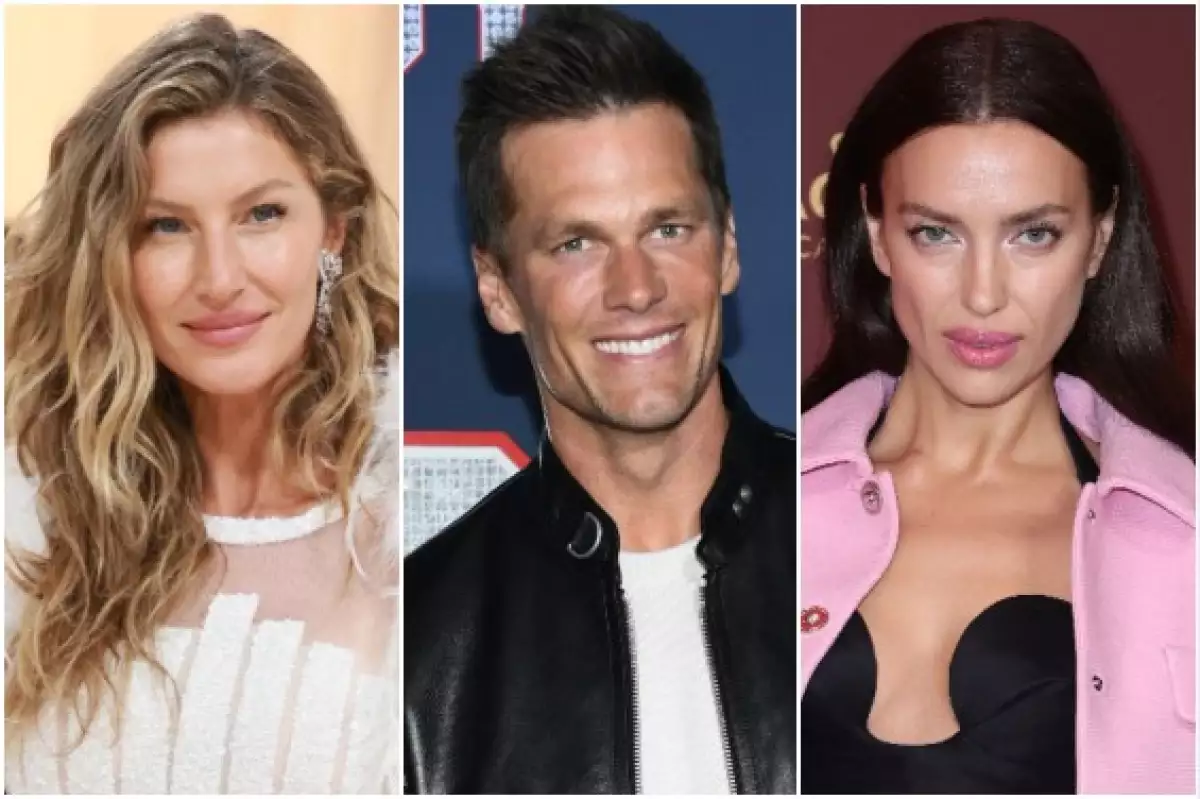 Gisele Bündchen, Tom Brady e Irina Shayk