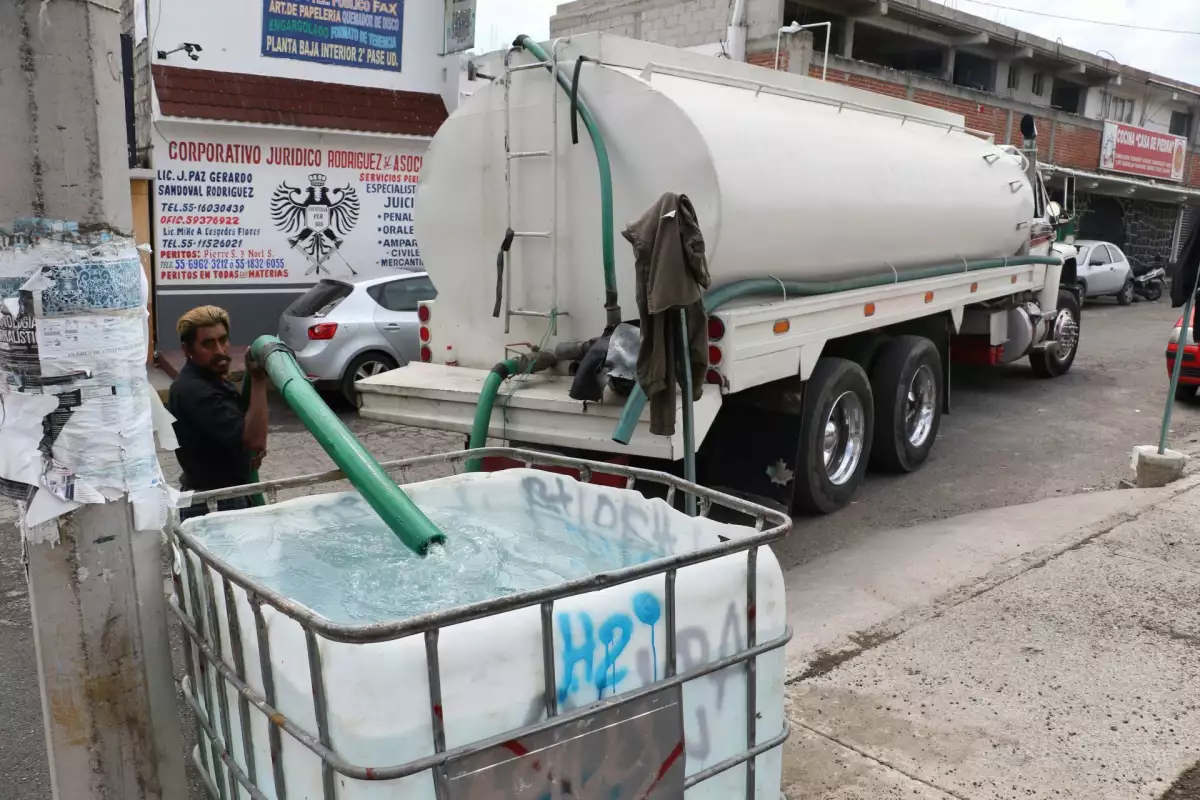 Servicios de agua potable en la CDMX
