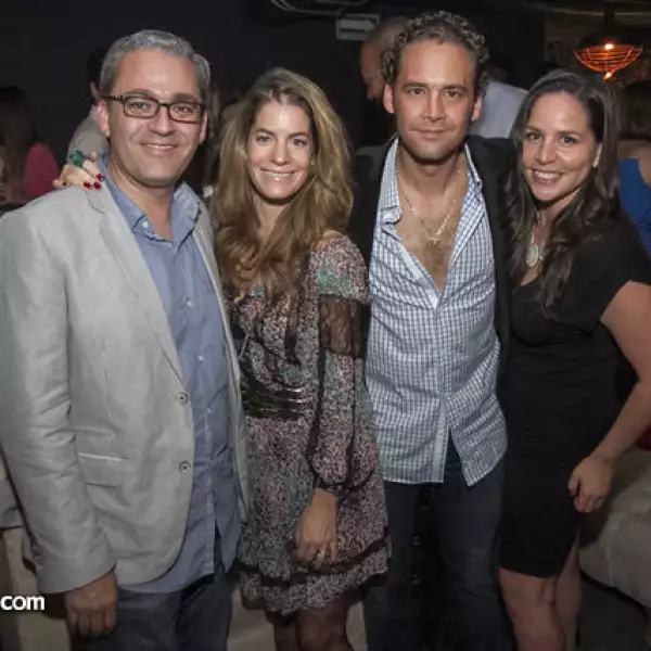 Carlos Torres,Irina Núñez,Guille Cárdenas y Paola Sánchez