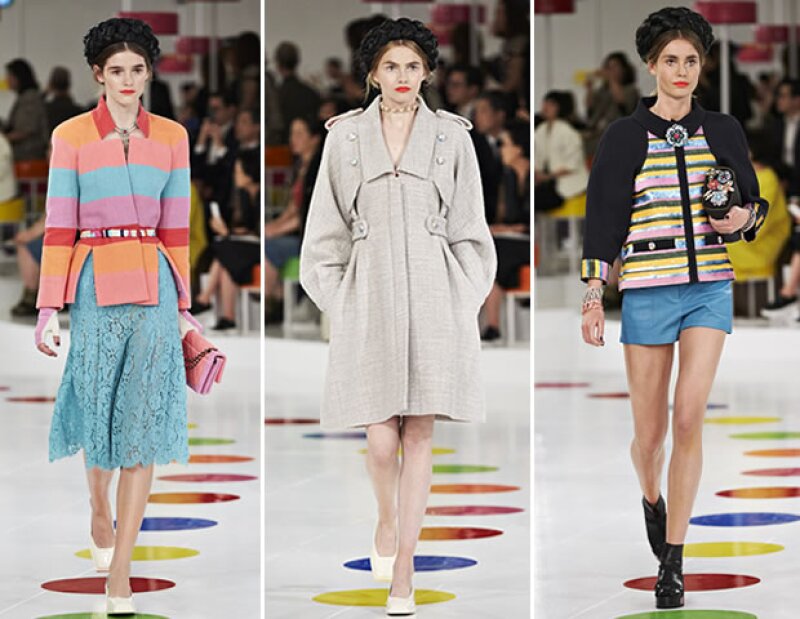 Looks de la pasarela Chanel Seúl.