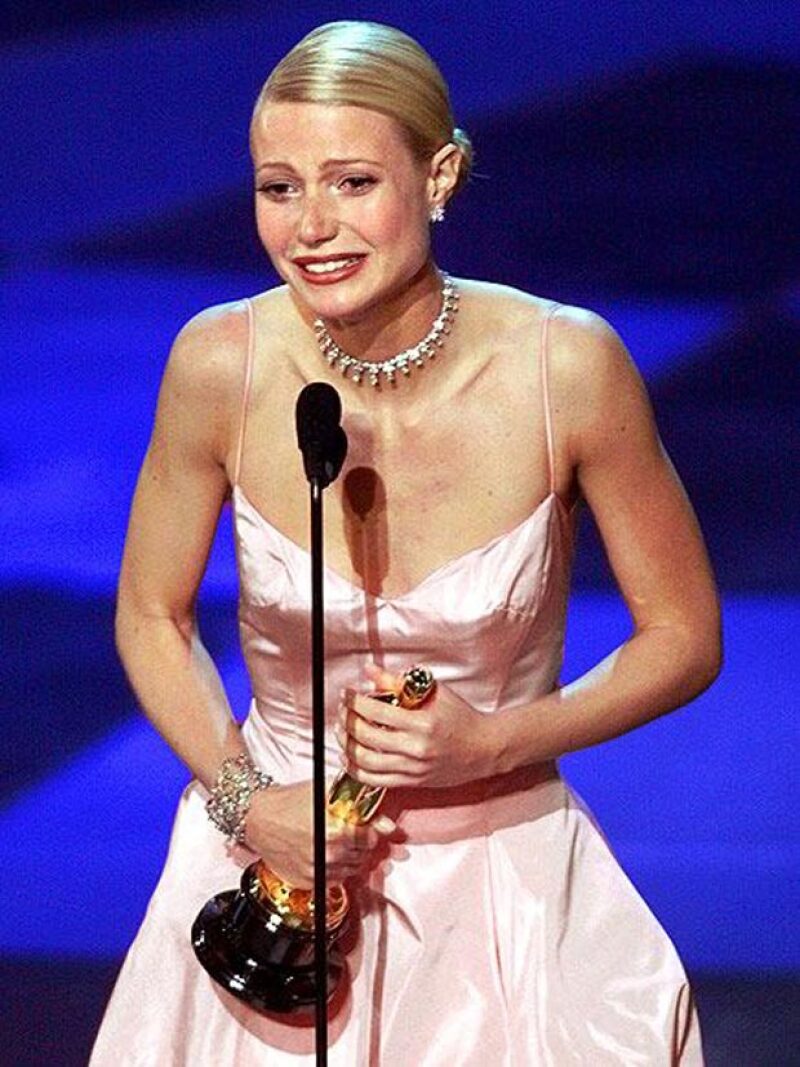 Gwyneth Paltrow no aguantó el llanto tras ganar el Oscar