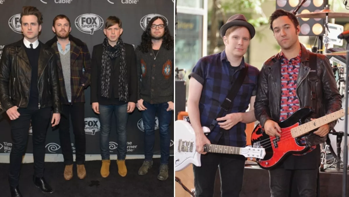 Kings of Leon y Fall Out Boy