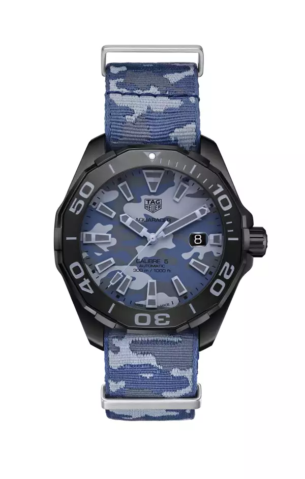 Aquaracer Camouflage motivo “Arctique” , TAG Heuer