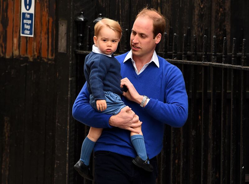 William y el príncipe George