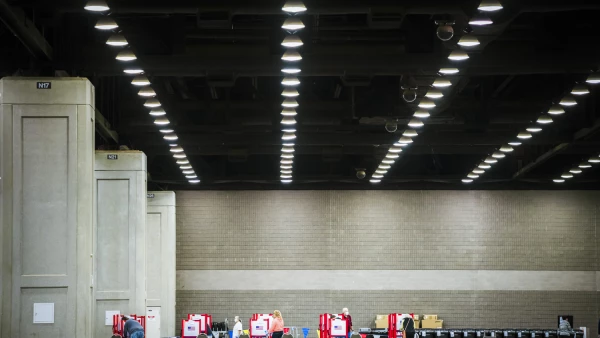 Across The U.S. Voters Flock To The Polls On Election Day