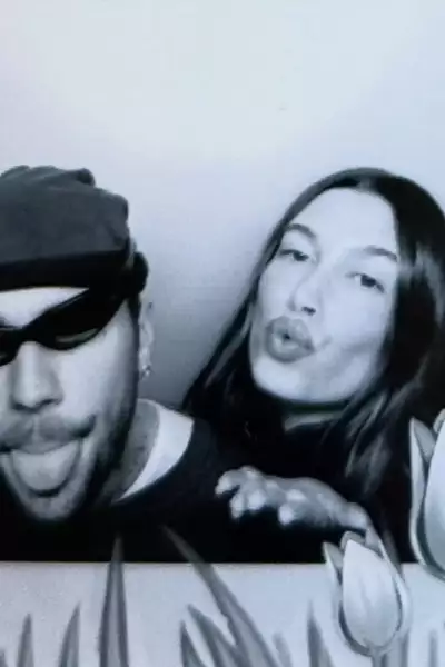 Justin Bieber y su esposa Hailey Bieber
