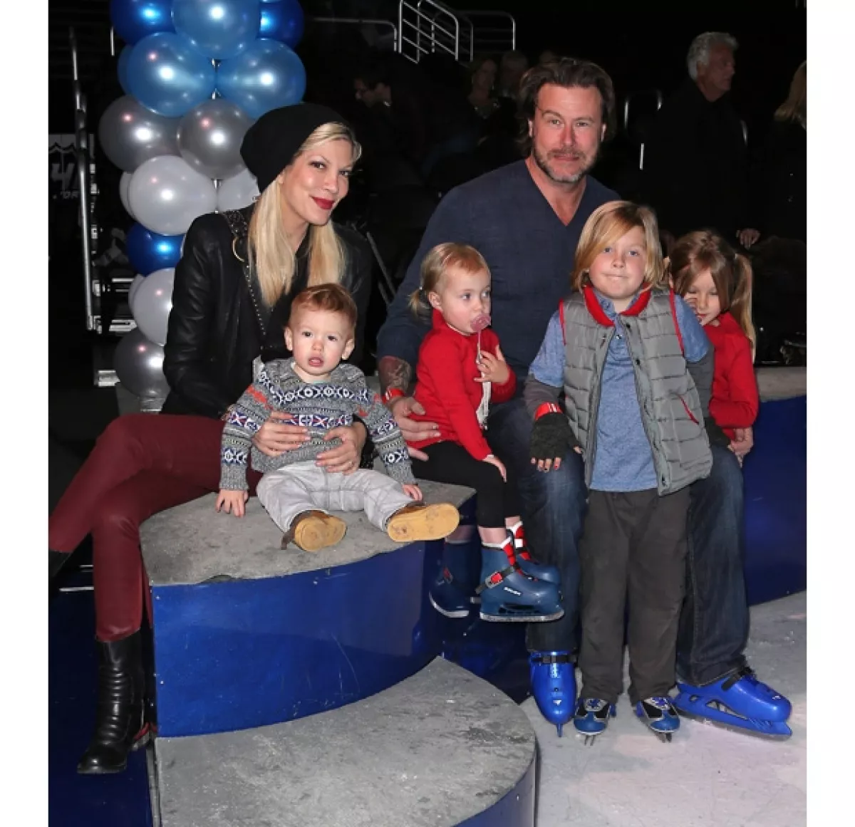 Tori y Dean formaban una linda familia antes de la infidelidad del canadiense.