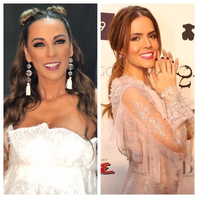 Consuelo Duval y Claudia Álvarez