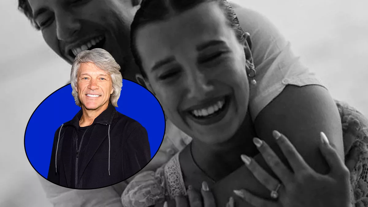 Jon Bon Jovi está feliz de que su hijo se haya comprometido con Millie. 