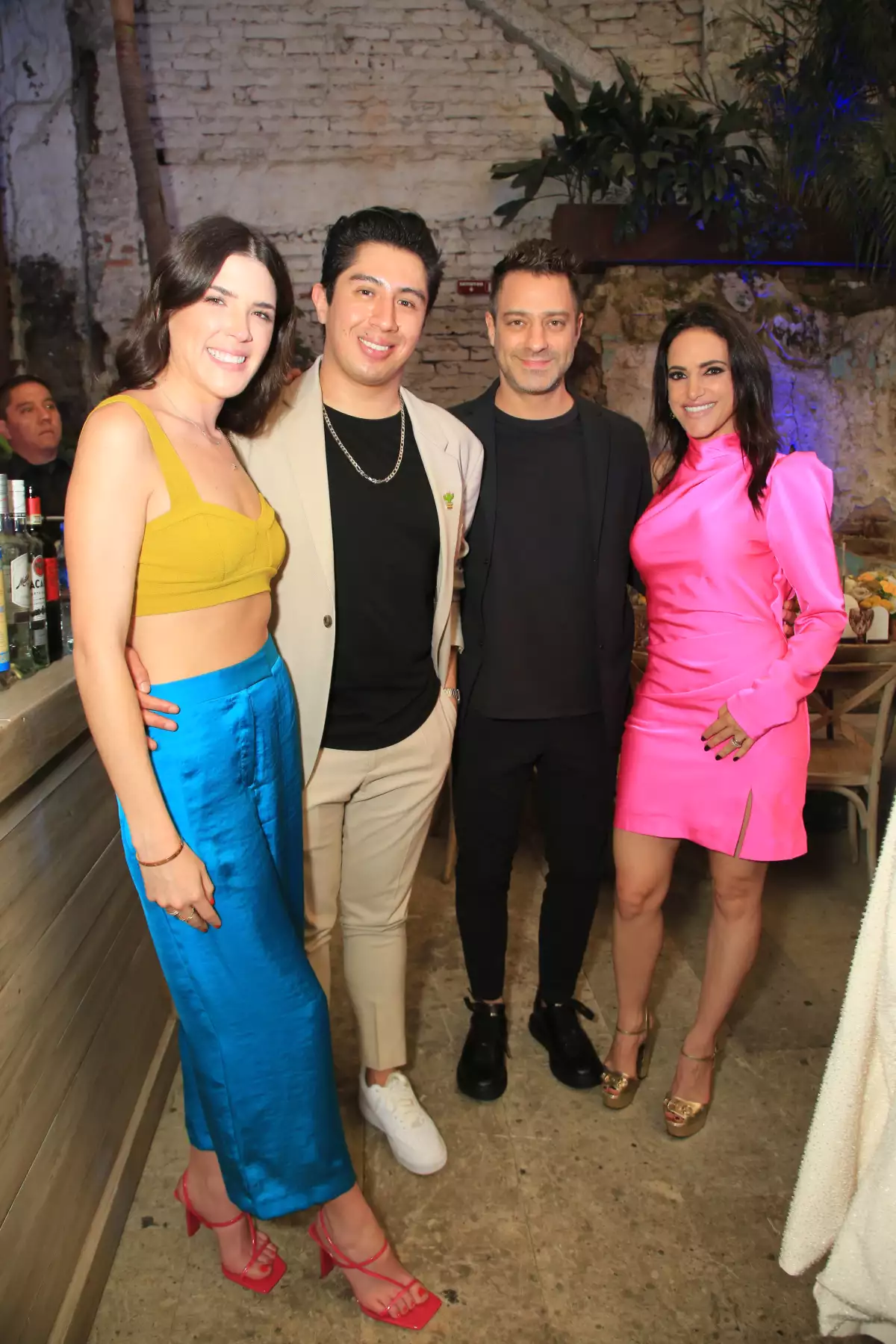 Daniel Sosa y Ari Borovoy compartieron en esta espectacular boda 