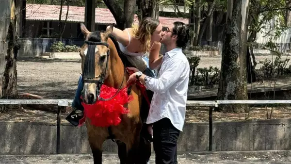 Mía Rubín y Tarik Othon