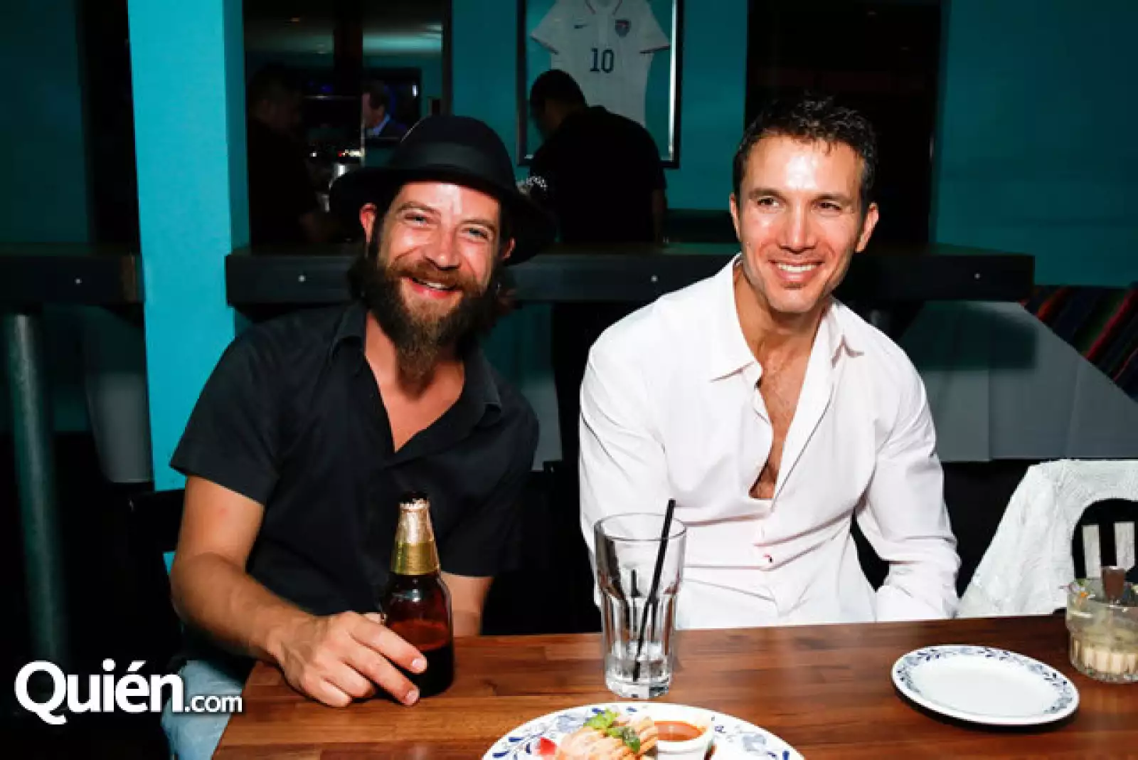 Jordi y el cantante Protasio