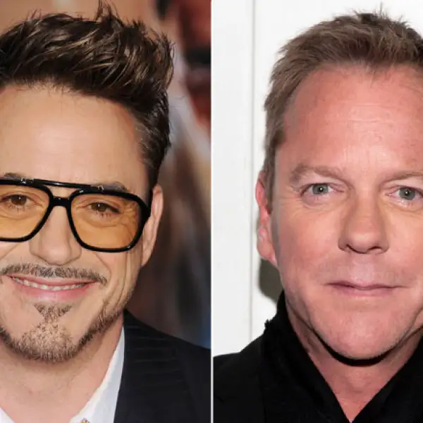 Robert Downey Jr. y Kiefer Sutherland compartieron departamento por tres años en Los Ángeles, antes de volverse estrellas de Hollywood.