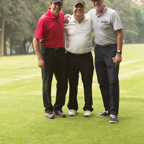 José Ramón Canales, Miguel Esparza y Thomas Uhleman