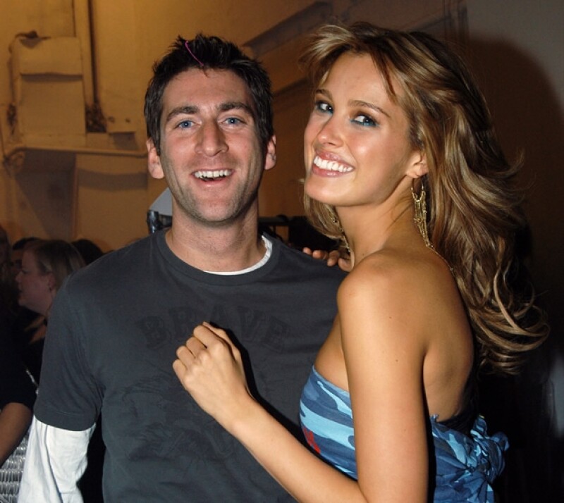 Petra con Simon en febrero de 2004.
