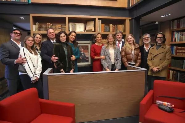 Gerardo y Amelia de la Madrid, Federico, Fabiana y Fabiola de la