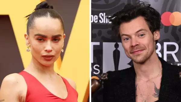 Zoë Kravitz y Harry Styles 
