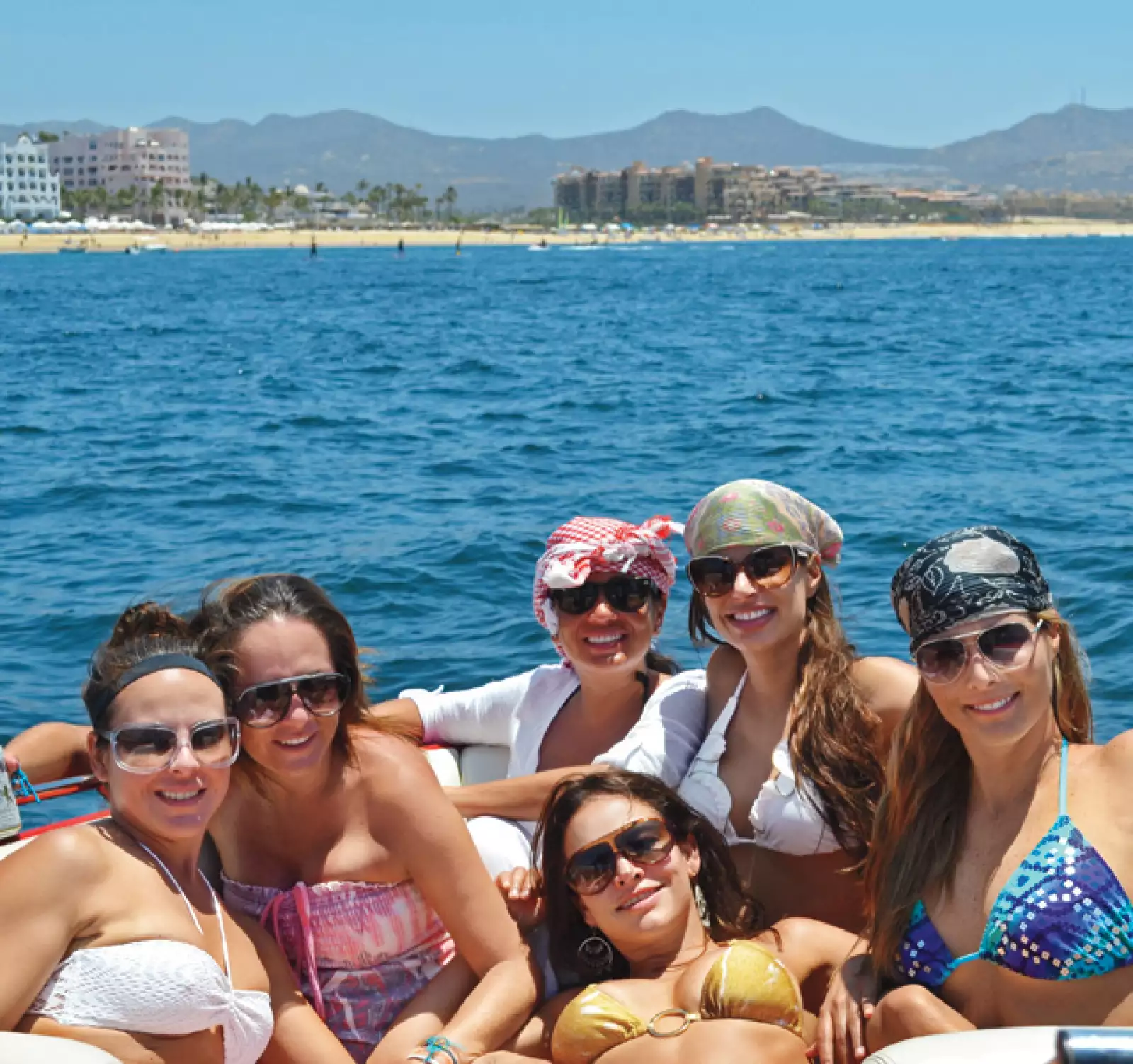 Las amigas se consintieron con momentos agradables en el Spa.