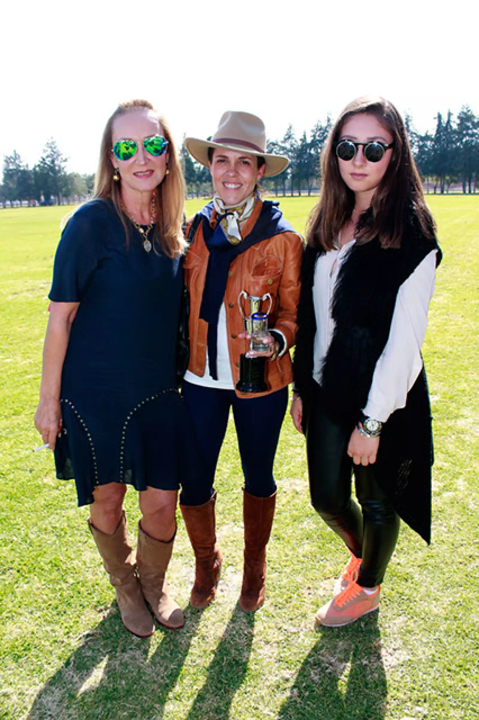 Pinky Garza,Vivi Toop y Fernanda Torres