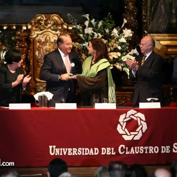 Alejandra Moreno Toscano,Carlos Slim Helú,Carmen Beatriz López Portillo,José Narro Robles,Jacobo Zabludovsky