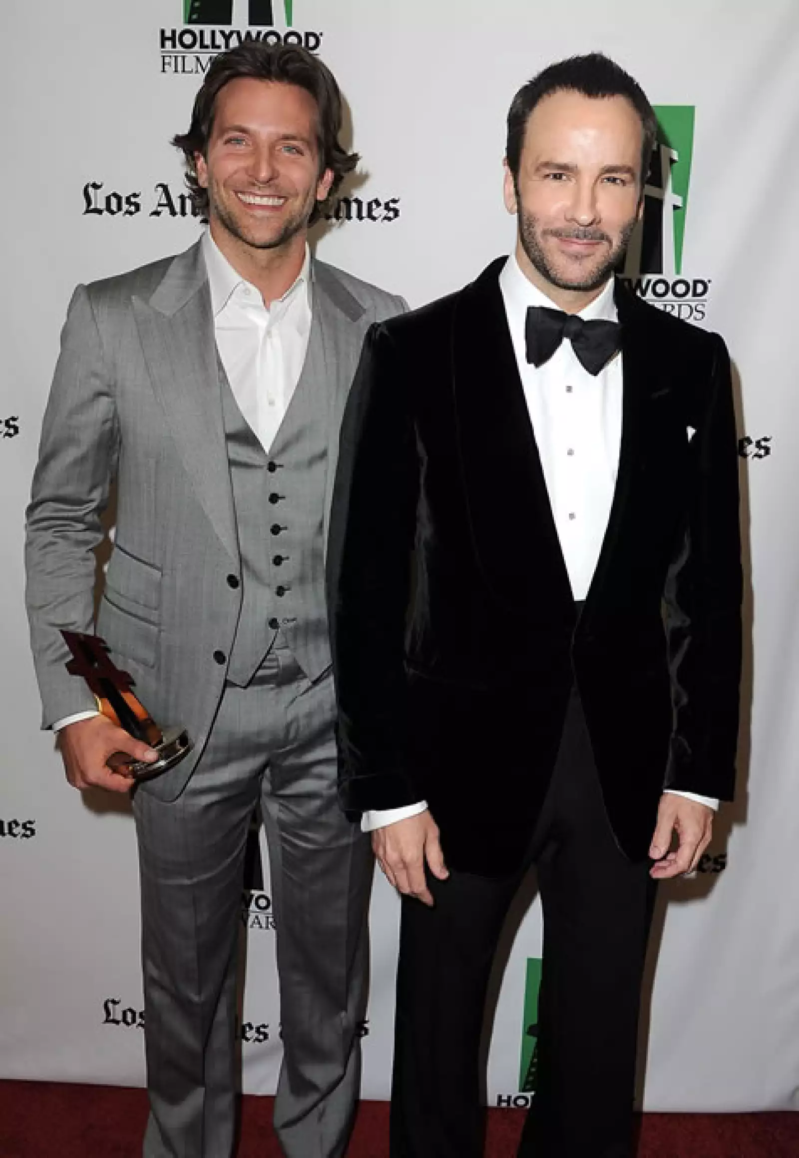 Tom Ford y Bradley Cooper.