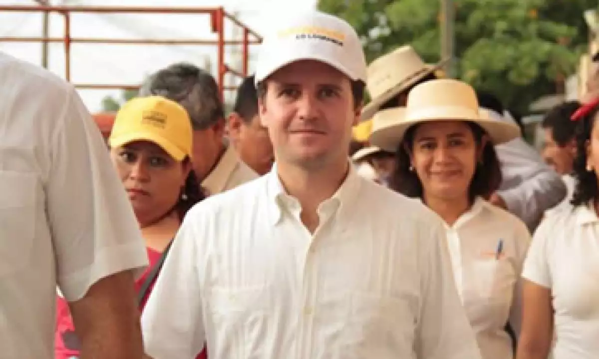 Gerardo Gaudiano Rovirosa había resultado ganador en 2015; repite como candidato. (Foto: Especial)