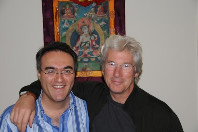 Richard Gere será el encargado de presentar al Dalai Lama durante su visita.