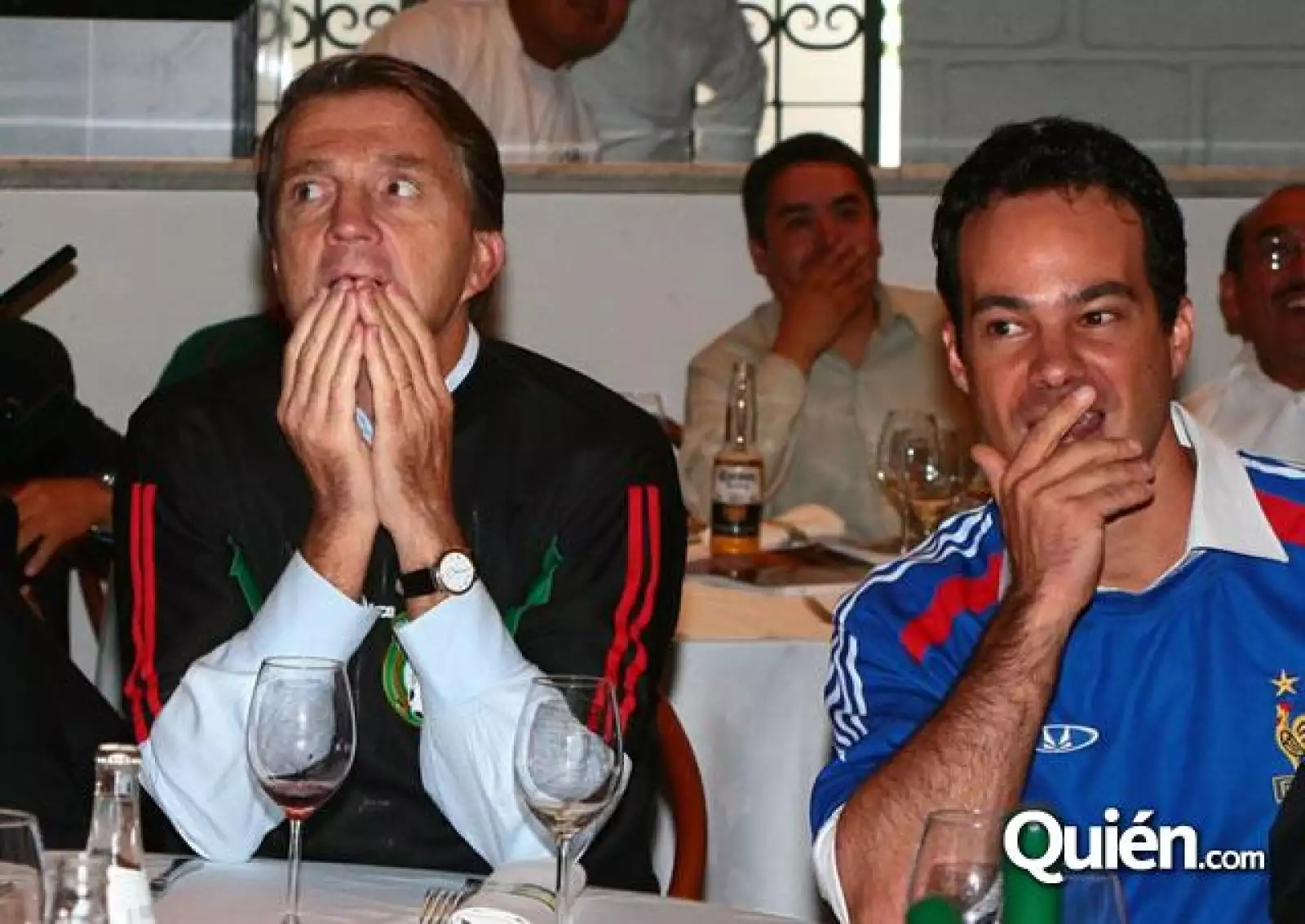 Ambiente Partido México Francia Polanco