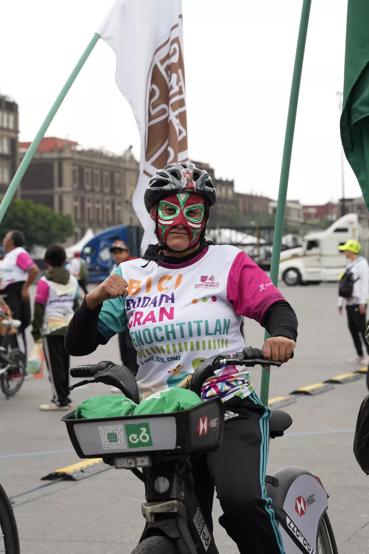 ciclista enmascarada