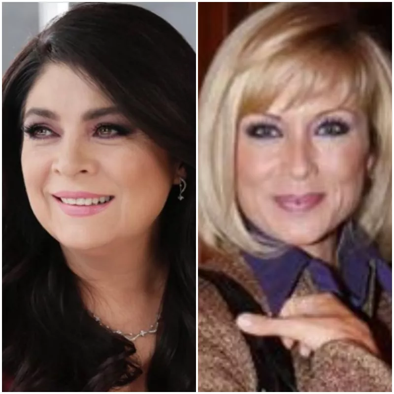Victoria Ruffo y Lety Calderón