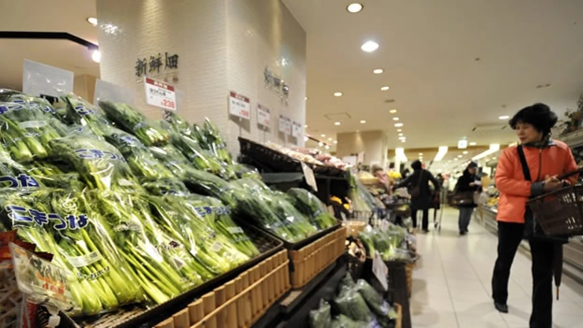 vegetales japon radiacion