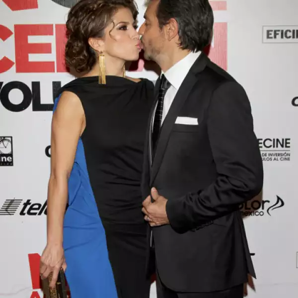 Alessandra Rosaldo y Eugenio Derbez.