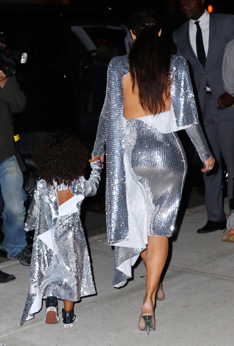 El vestido de North era una réplica en miniatura del de su mamá.