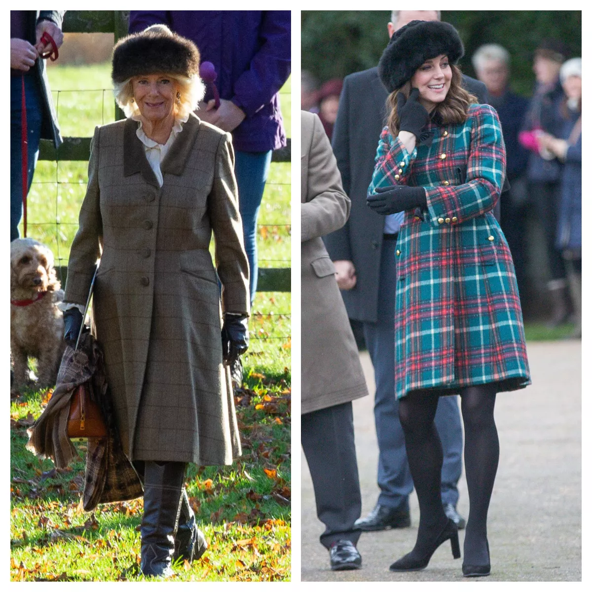 Camila Parker y Kate Middleton 