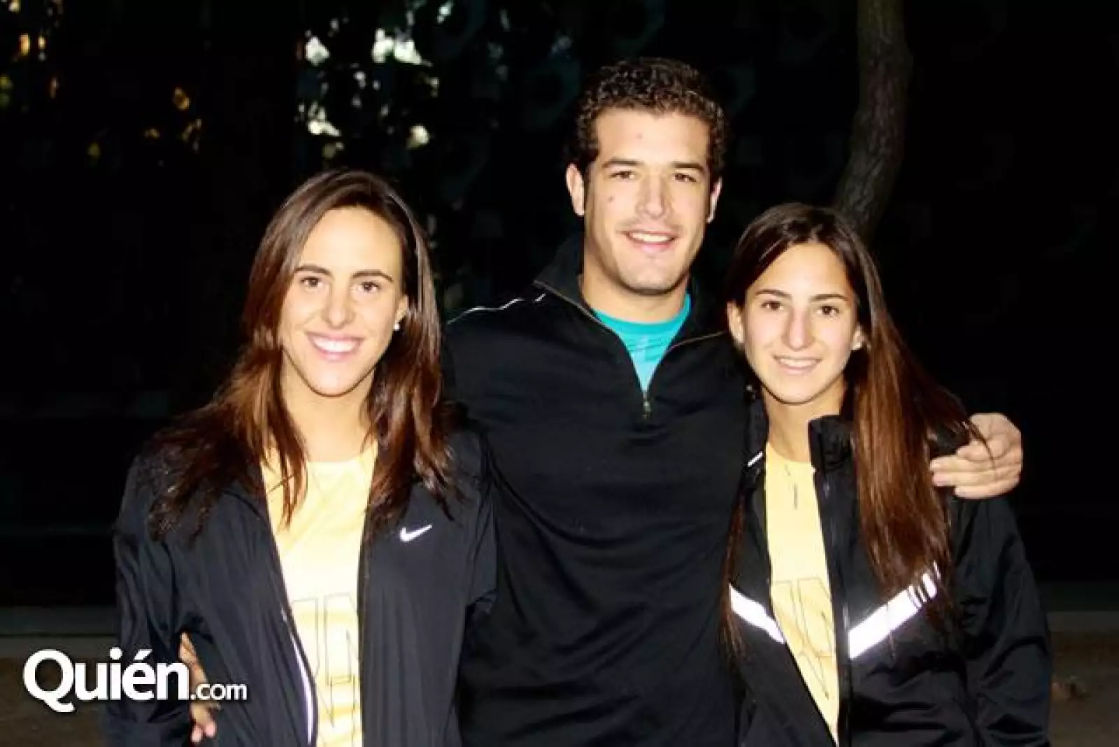 Fernanda Covarrubias, Rodrigo González y Ximena Covarrubias