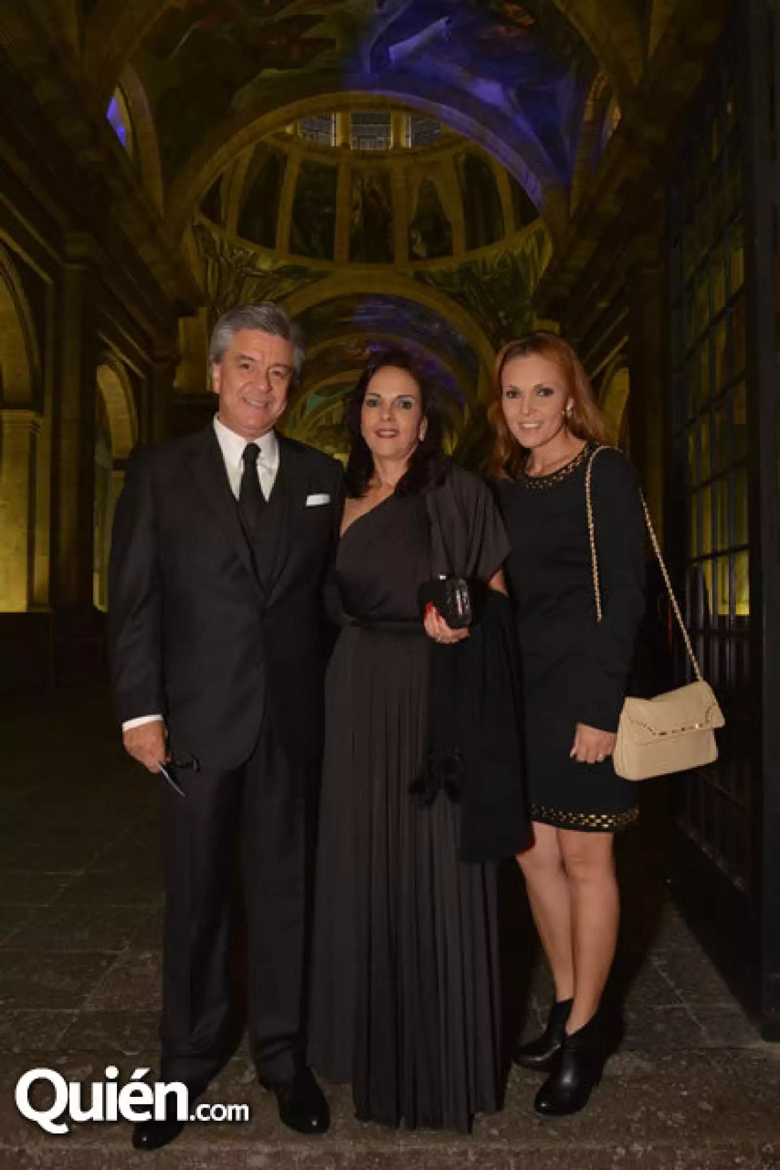 Felipe Fajardo,Irene de Gómez,Rossi Gómez.