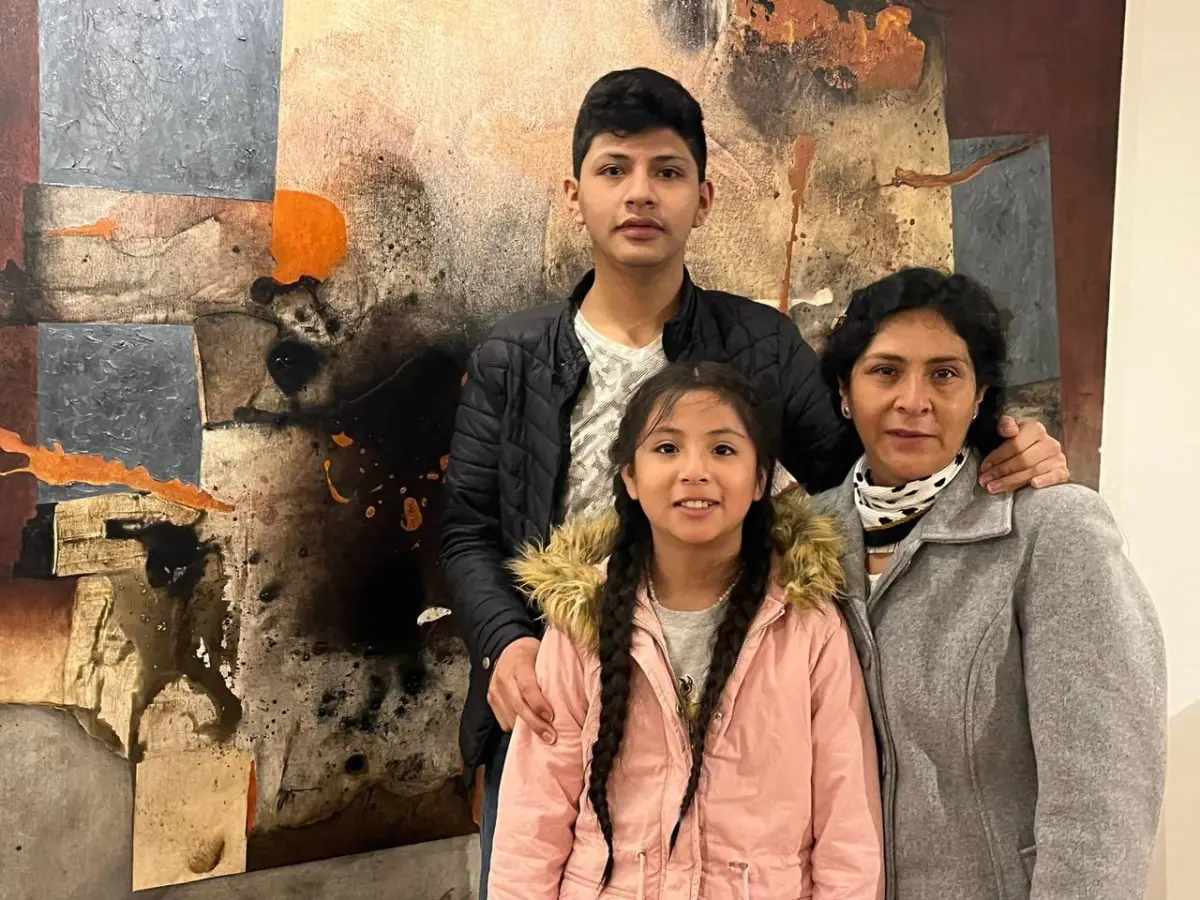 La esposa de Pedro Castillo y sus hijos llegan a México por asilo político. 