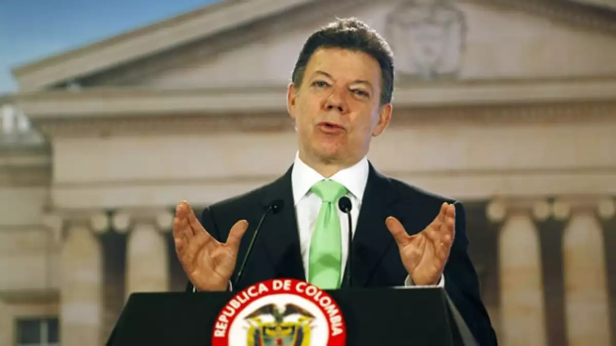 Juan Manuel Santos presidente de colombia