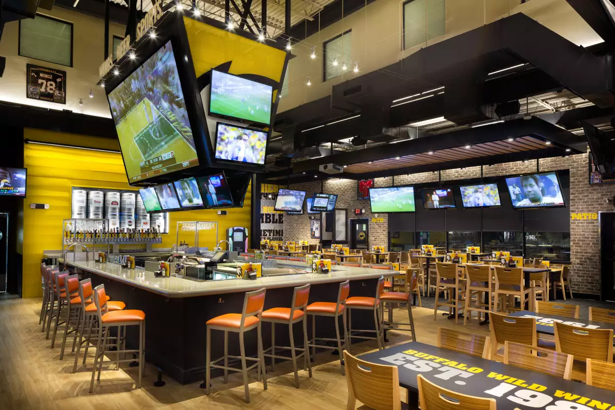 Sport bar.