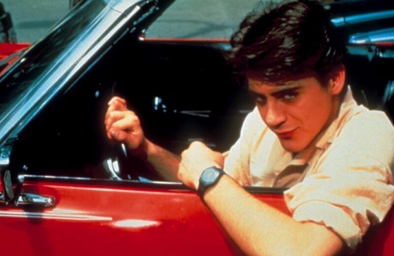 Robert en la cinta `The Pick-Up Artis´ en 1987.