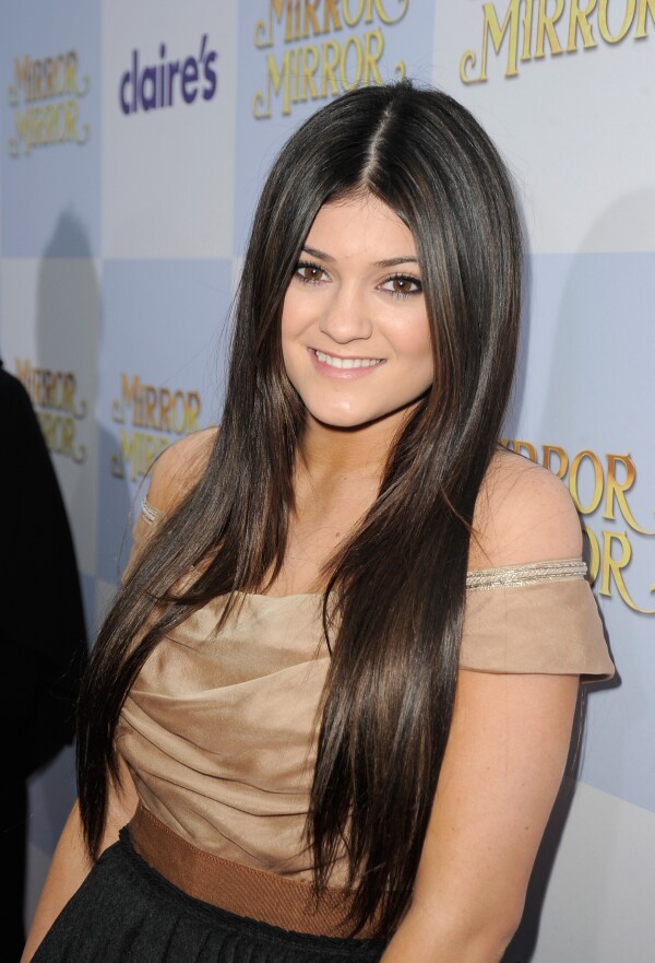 Kylie Jenner sin relleno en los labios