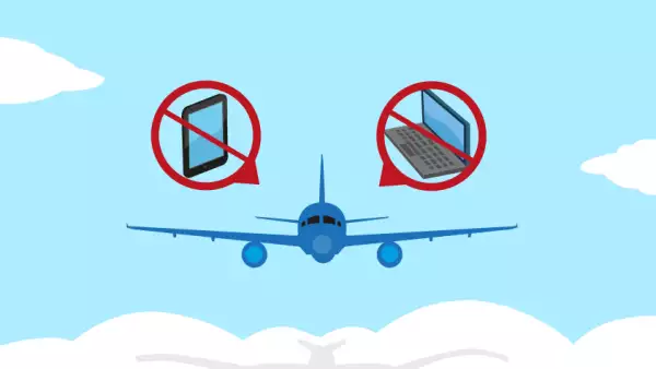 Avion prohibición laptop vuelos