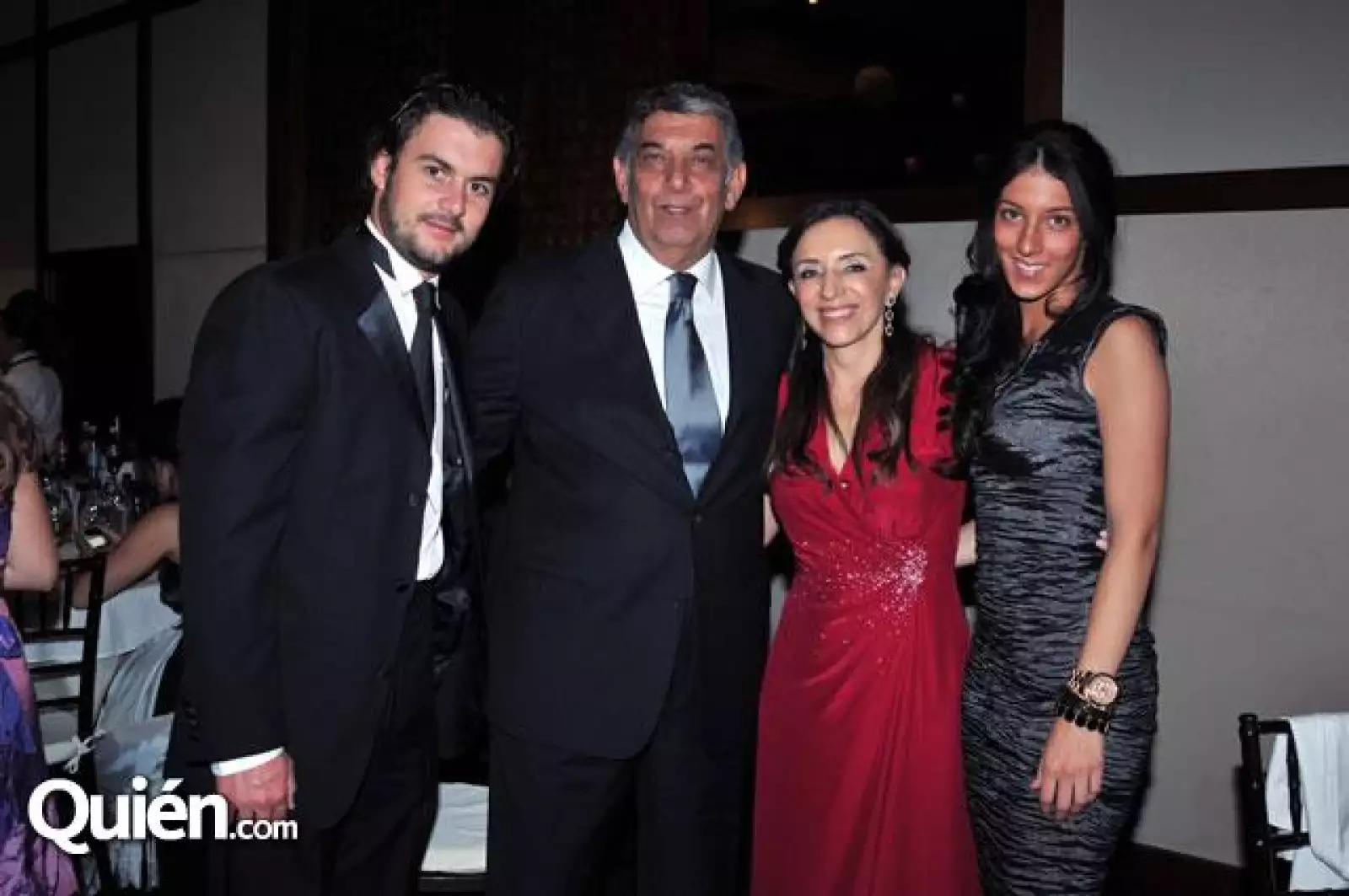 Sergio Amezcua,José Murat,Aurora Alcántara y Lorena Murat