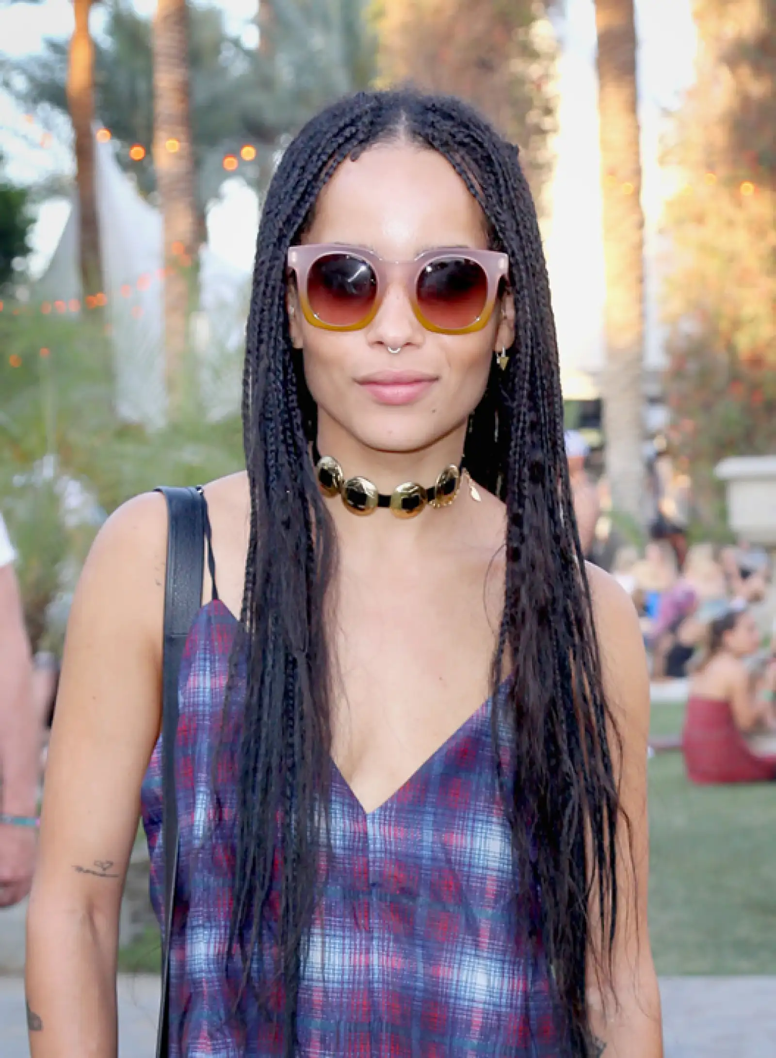 Zoe Kravitz en Coachella 2015.
