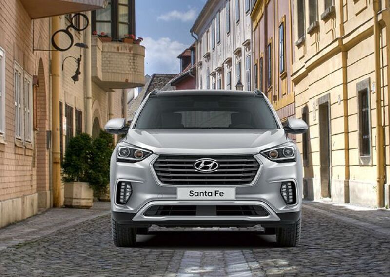 Hyundai modelo Santa Fe