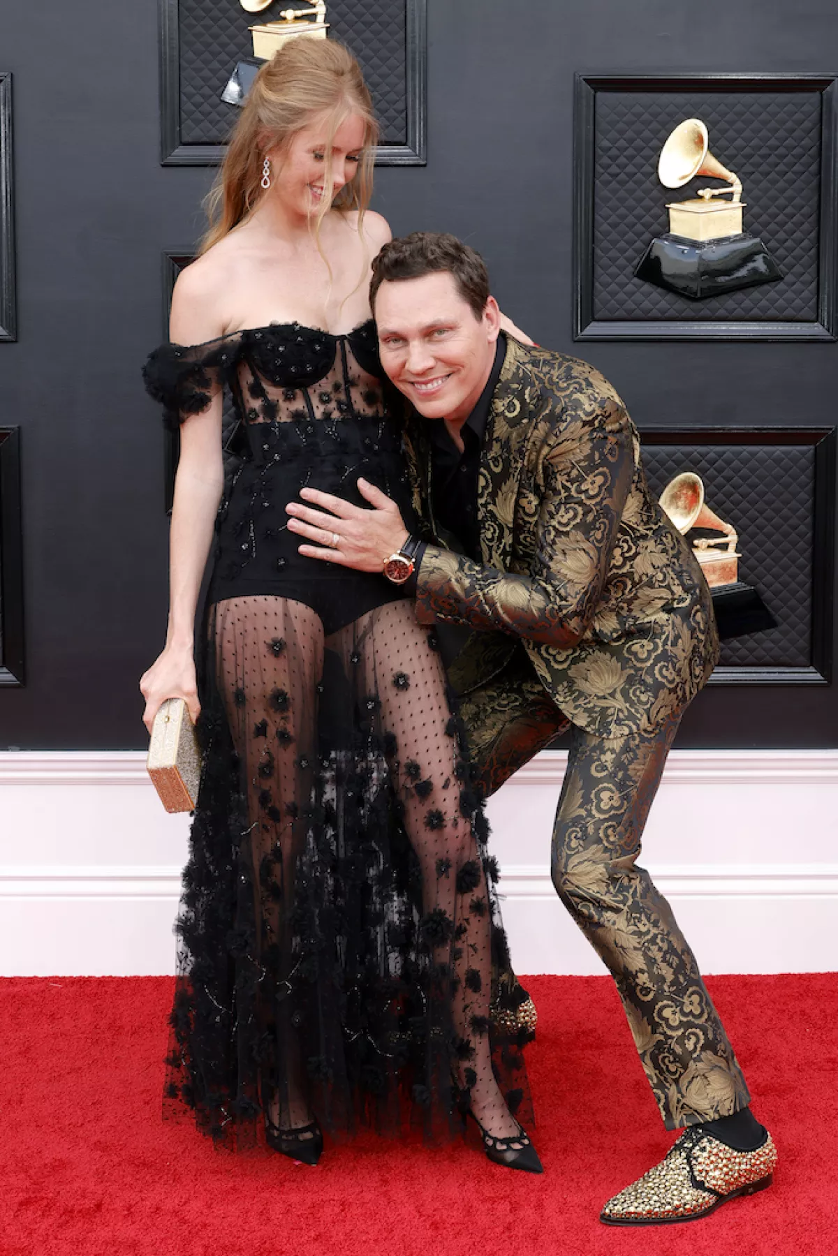 DJ Tiësto y Annika Backes