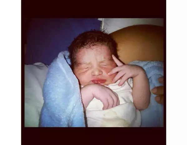 Él es Luca, sobrino de Eiza.